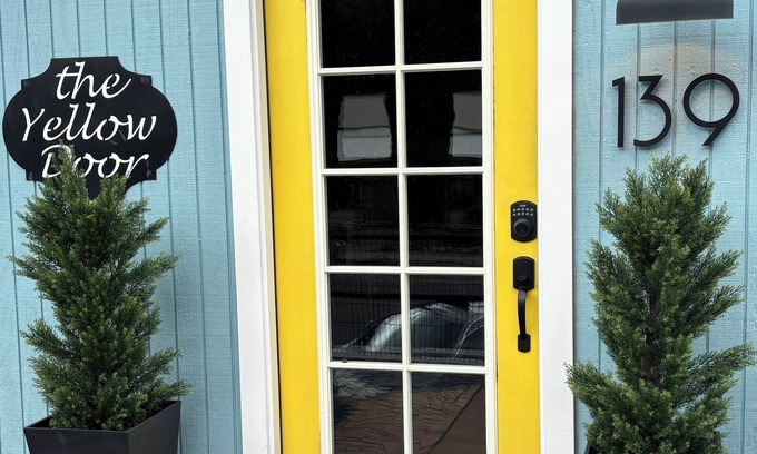 Bisbee Cottage | The Yellow Door- Charming cottage in old Bisbee.