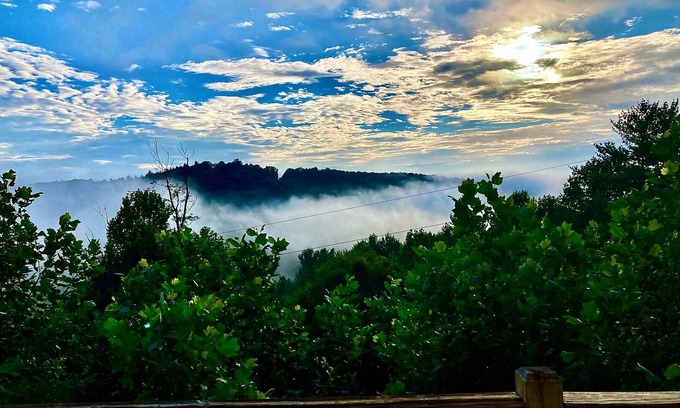 Apple Ridge Cabin | Theater, Games, Books, and Views-- 3 Miles to Main Street Blowing Rock!