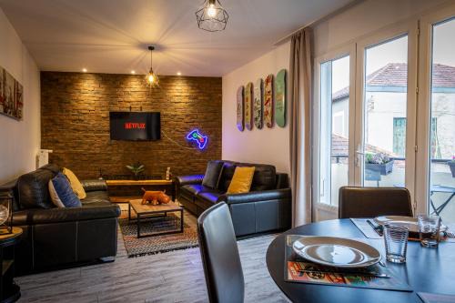 Montlucon Apartment | TheBrooklyn T3, proche centre-ville-Fibre/Netflix