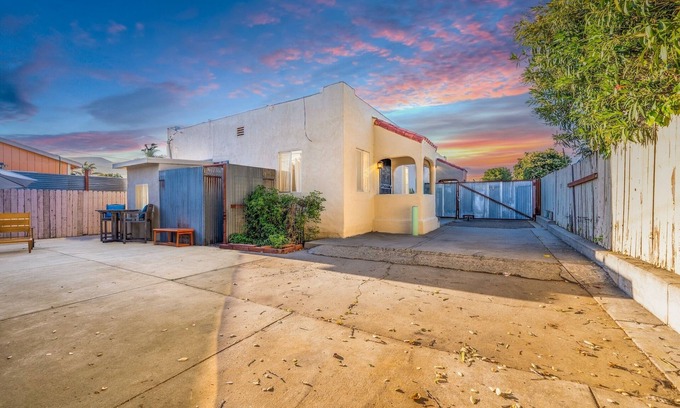 Ventura House | This charming two-bedroom, one-bath duplex is your ideal coastal retreat, offering an authentic beach town experience just a short distance from the water.