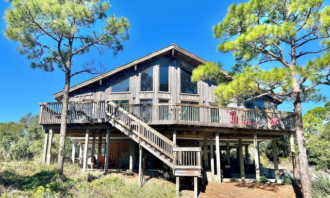 Plantation House | This coastal St. George Island home offers the perfect island retreat for your dream vacation.