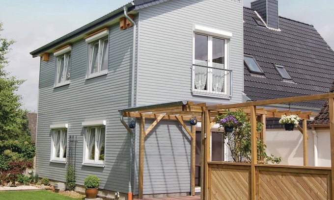 Friedland Apartment | This vacation apartment in Windeby, furnished with Scandinavian style furniture, is located only 4 k