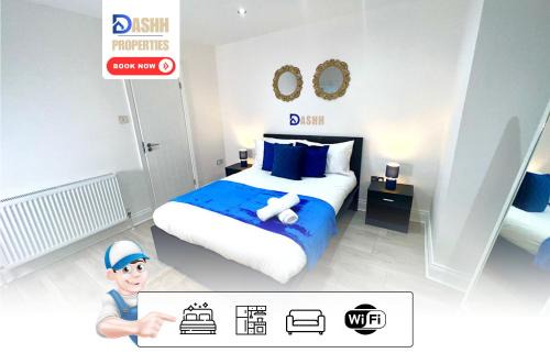 Shepherd's Bush House | Three Bedroom Apartment By Dashh Properties Short Lets & Serviced Accommodation In Shepherds Bush Sleeps 9 With Free Wifi