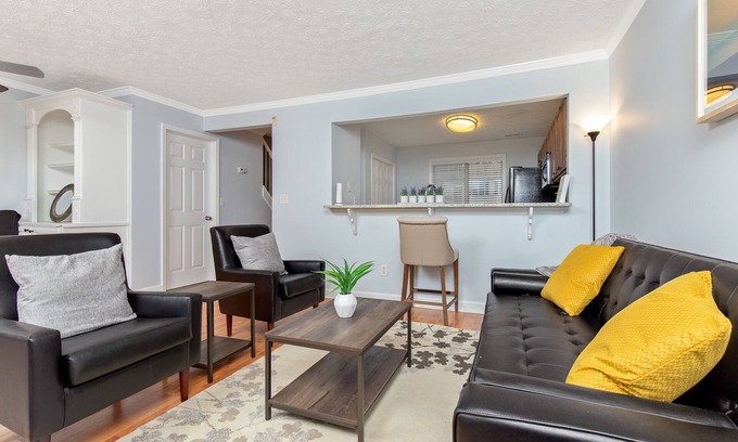 Town Center House | Three Level Modern Living with Home Theater
