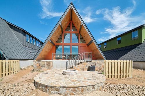 New Braunfels Ski Chalet | Three Stylish A-Frames Perfect for a Group Escape in Texas
