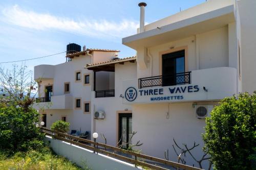 Milatos Beach Apartment | Three Waves Maisonettes Manoussos