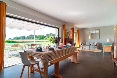 Saint-Philibert House | Ti Ar Mor Braz- Maison avec grand jardin