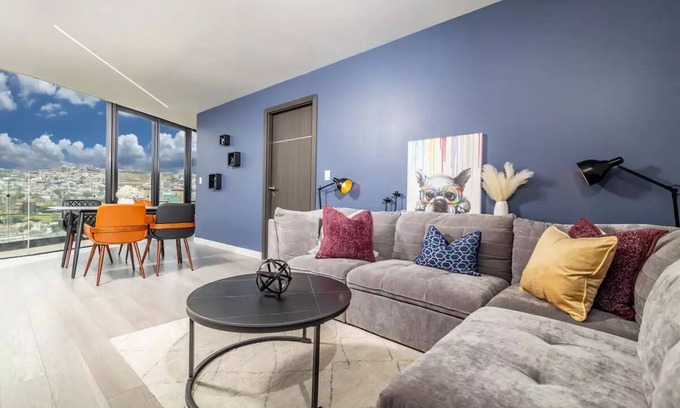 Tijuana Apartment | Tijuana Luxury 2B Amazing Views Estadio Caliente