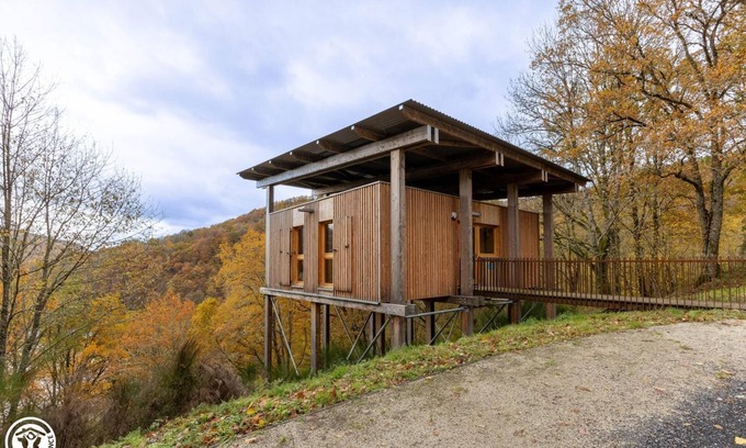 Larodde House | Tilleul - Larodde - Cabane sur Pilotis