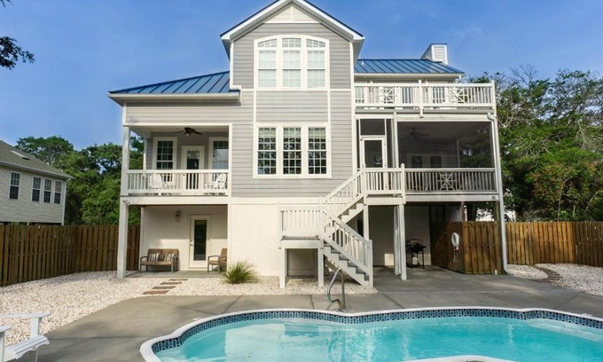 Yaupon Beach House | Time Stands Still by Oak Island Accommodations