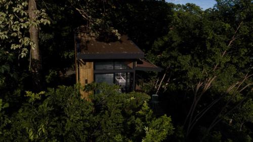 Las Escobas del Venado House | Tiny Home Samambaia - Sea view and bathtub