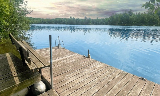 Park Falls House | Tiny Living | Riverside Sauna + Fire Pit
