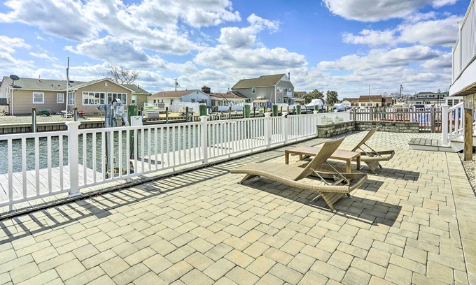 Osbornsville House | Toms River House With Dock: Bring Your Boat!