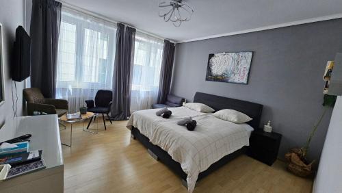 Elberfeld-Mitte Apartment | Top Central Stay - Cozy Bedroom & Kitchen in the Heart of the City and Hauptbahnhof