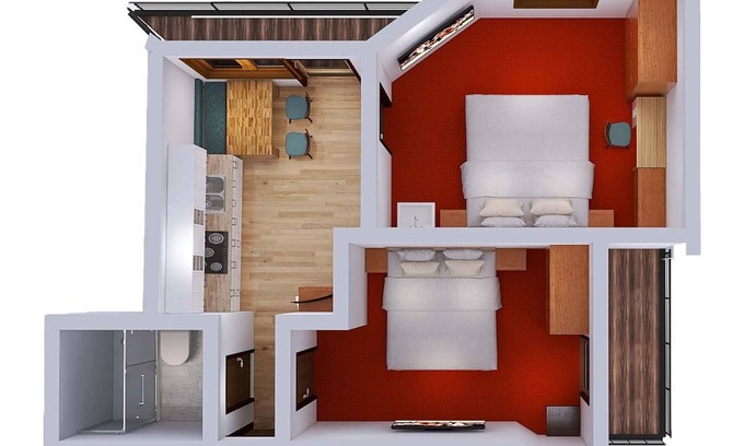 Galtur Apartment | Top equipped apartment in a prime location, 3-4 people, sauna, Wi-Fi for free, entrance cross-country ski trail /winter hiking trail, beds in excess length 2.20 m - Apart Zimalis *