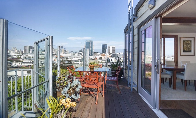 Hayes Valley House | Top Floor Luxury with Sweeping City Views; Hayes Valley is the "Heart of SF" !