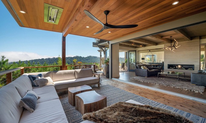 Mill Valley House | Top of the World Resort living in Mill Valley - Views from SF to Mt. Tam