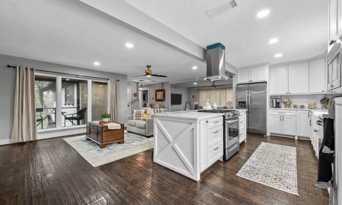 Oak Cliff House | Top Rated Updated Home with Game Room. Cozy Family Getaway