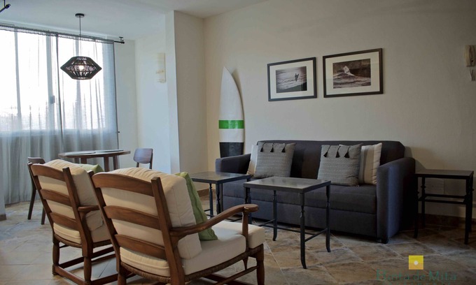 Emiliano Zapata Apartment | "Tortuga", one bedroom apartment. You can walk to Beach and Restaurants