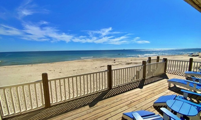 Surf Side Shores House | Total Facelift! Beachfront and Dog Friendly!
