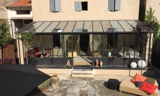 Forcalquier House | Townhouse 2 to 4 people with garden and pool classified 4 stars