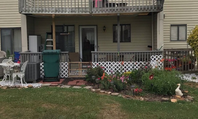 Bristol House | Townhouse in quiet community with private back porch.