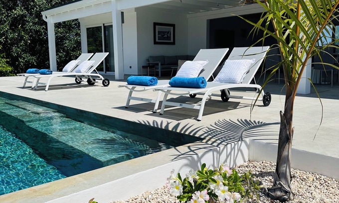 Les Terres Basses Villa | Tropical Heaven : Villa 4 Chambres Dans L'enclave Exclusive des Terres Basses