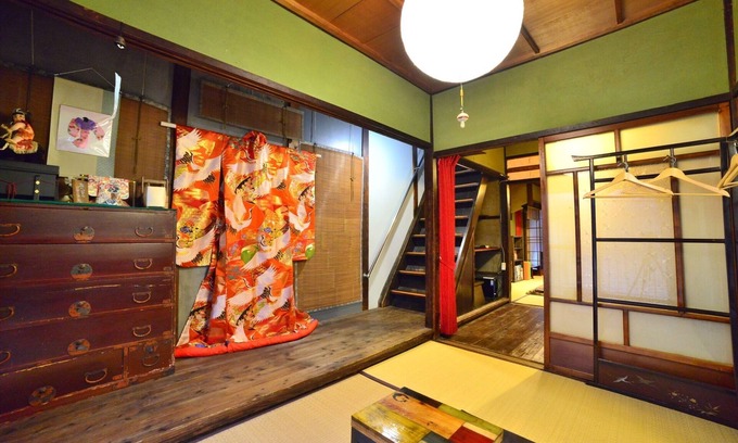 Higashikujo Kitakarasumacho House | Traditional Kyomachiya Waan NAGOMIAN 5 minute/Kyoto Kyōto