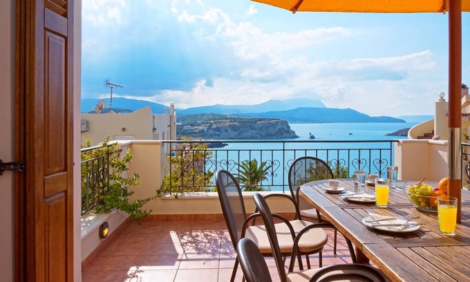 Plaka Villa | Traditional Pool Villa with Sea and Mountain View