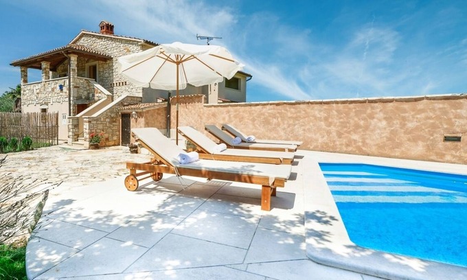 Rosini Villa | Traditional Stone Villa with A/C and Private Pool in a Peaceful Location !