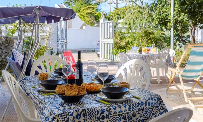 Torre Specchia Ruggeri House | Tramontana Villa 30 Meters From the Beach no4687