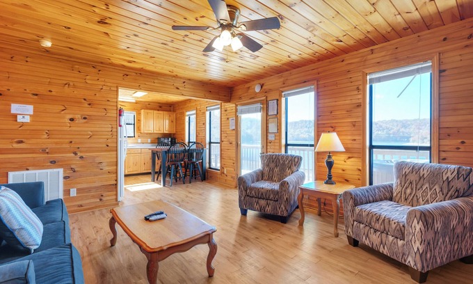 Byrdstown Cabin | Tranquil 2 Bed 2 Story Chalet w/Stunning Views and Direct Lake Access #21