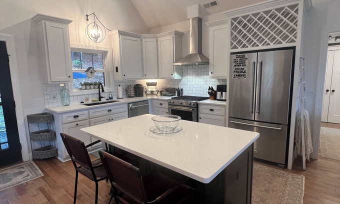 Mills River House | Tranquil Hillside Getaway-Asheville Retreat with 3BR/3BA, 2 Decks. Pet Friendly!
