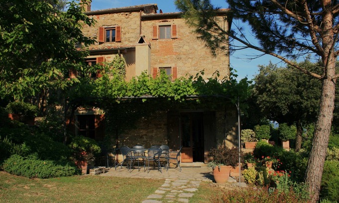 Bivio Lugnano Other | Tranquil old stone farmhouse: private (sole use) pool in lovely garden in hills