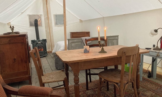 Plozevet Cabin | Trapper tent facing the ocean and the region's best surf spots