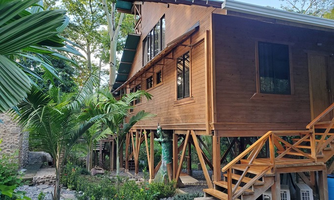 Pavones House | Treehouse in the Canopy close to beach - large garden with trails - Pavones wave