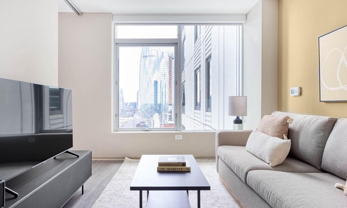 West End Apartment | Trendy North Station 1BR w/W/D & Gym, near TD Garden, by Blueground