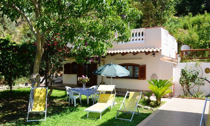 Tropea Villa | Tropea great sea view villa, air conditioned one bedroom