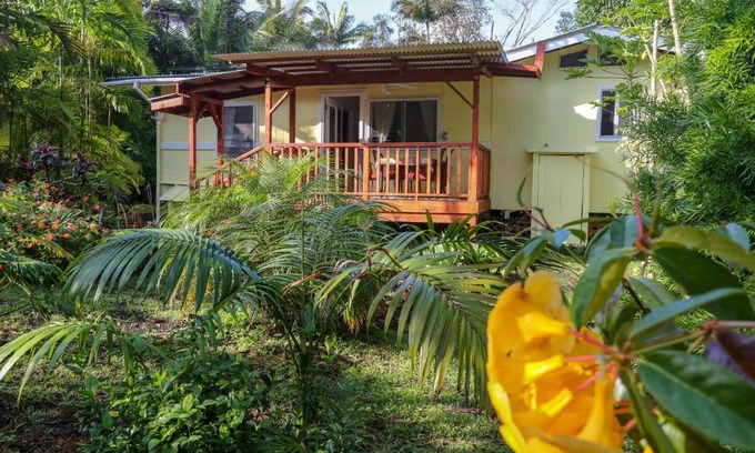 Keaau House | Tropical Anuenue Cottage