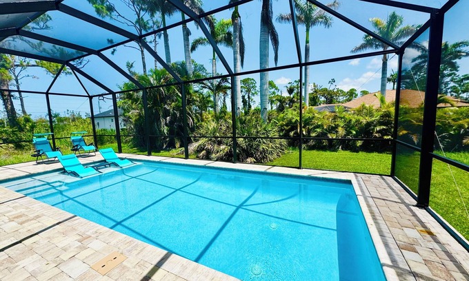 Rotonda Heights House | Tropical Escape: New Home - Heated Pool - Minutes from Beaches and Golf Courses