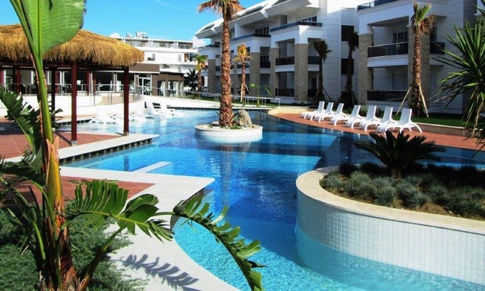 Kemer Mahallesi Apartment | Tropical Gardens E 7 ; spacious duplex bed home