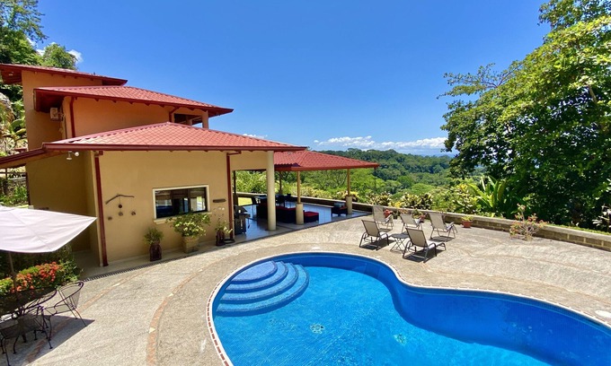 Ballena Villa | Tropical Luxury Villa on Mountain Near Beaches, Stunning Views!