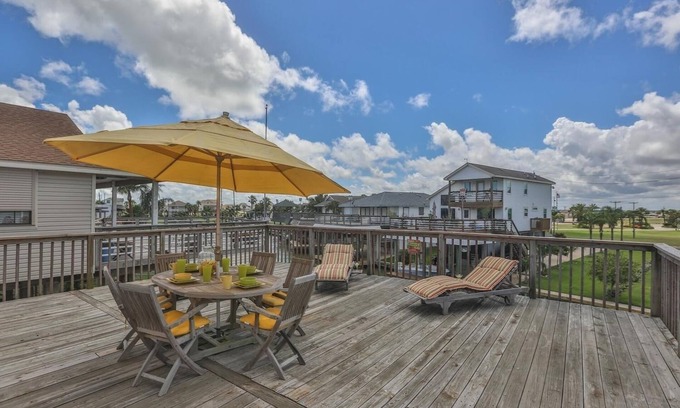 Galveston House | Tropical Oasis In Beautiful Galveston-Tiki Island by RedAwning