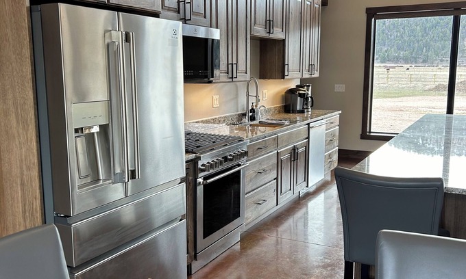 Philipsburg House | Trout House, sitting on the banks of Rock Creek, is brand new as of 2024!