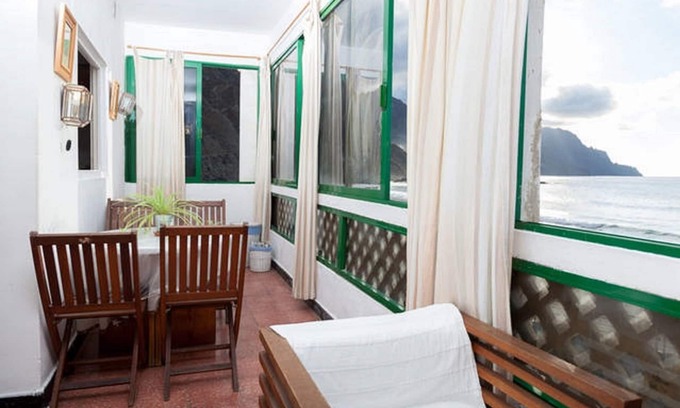 Santa Cruz de Tenerife Apartment | True 1st line of sea and trails of the hills of Anaga