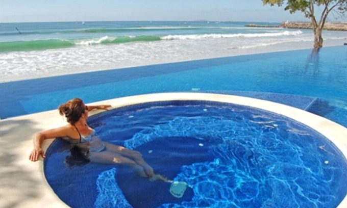 Emiliano Zapata Condo | Truly Right on the Beach! Lovely 3 bedroom 5th floor Punta Mita condo. Surfing!