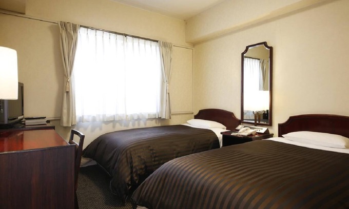 Nishi Hotel | Twin 16 m2 WiFi compatible without meals/Osaka Ōsaka