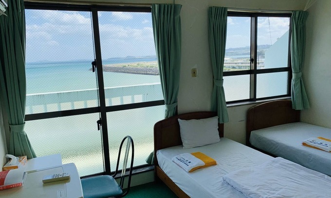 Ishikawa House | Twin room Hotel Shiosai /Uruma Okinawa