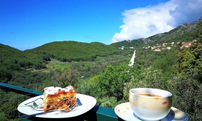 Mljet Apartment | Two bedroom apartment with balcony Babino Polje, Mljet (A-22323-a)