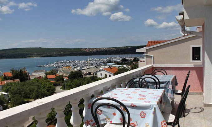 Punat Apartment | Two bedroom apartment with terrace and sea view Punat, Krk (A-5343-a)